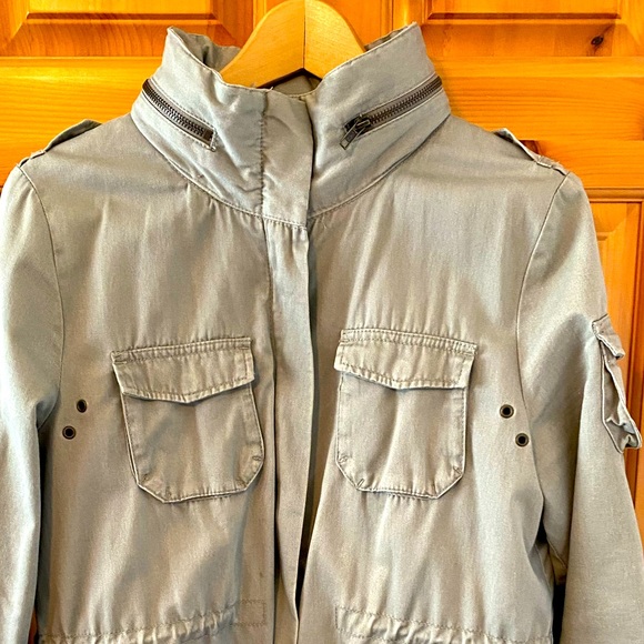 H&M Beige Utility Jacket - Picture 6 of 8